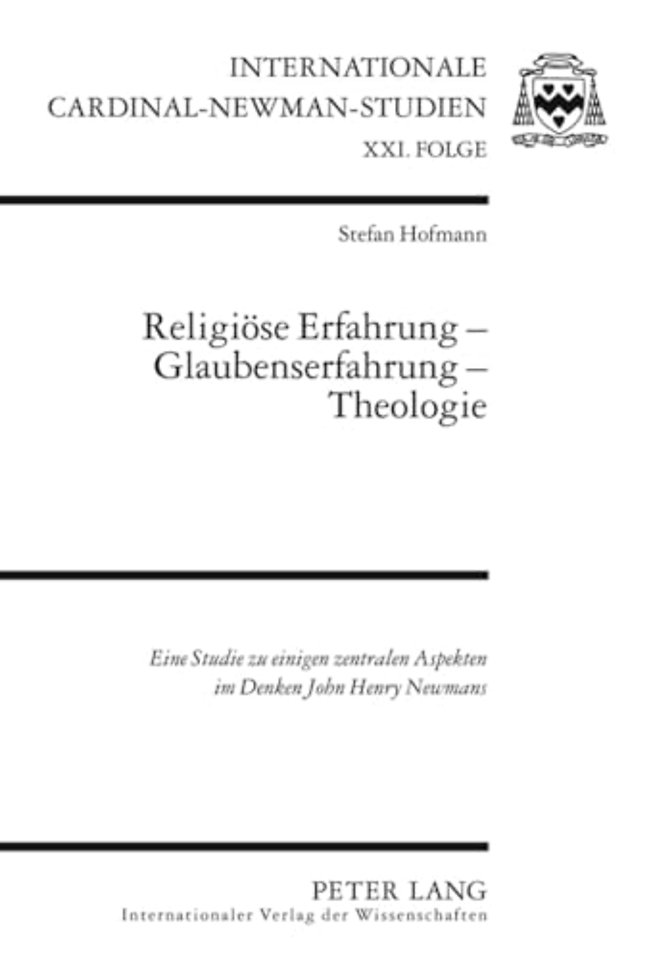 Religioese Erfahrung - Glaubenserfahrung - Theologie
