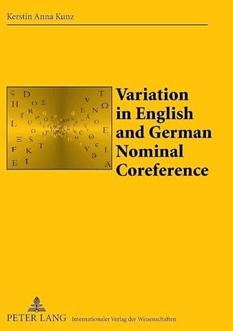 Variation in English and German Nominal Coreference