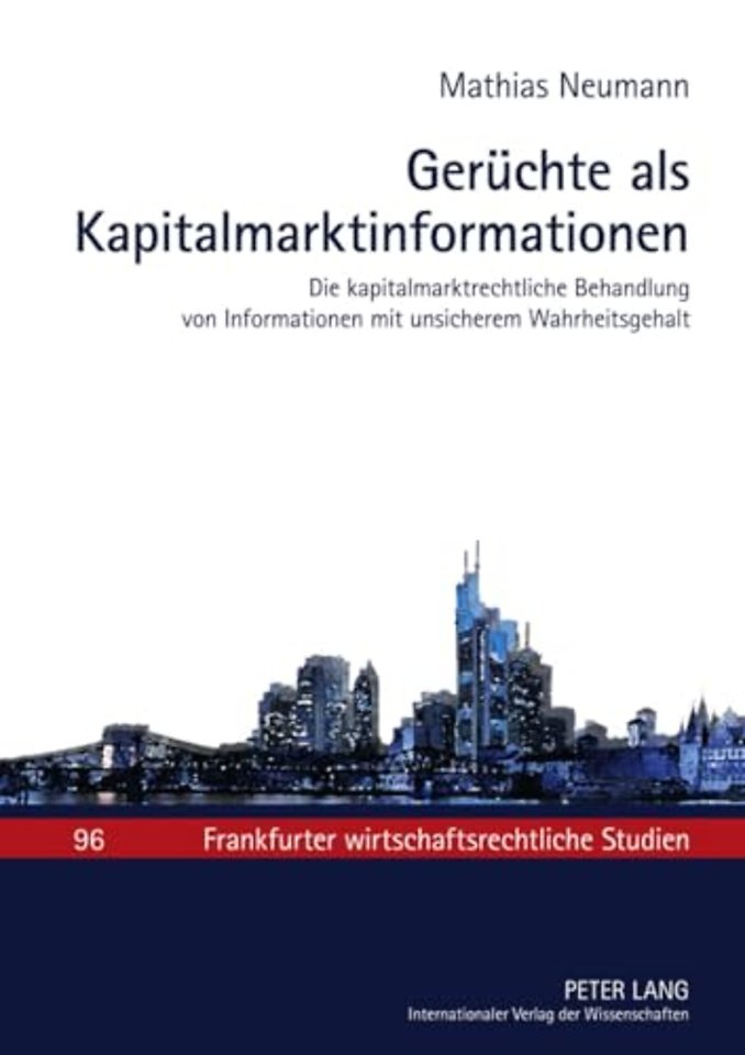 Geruechte ALS Kapitalmarktinformationen