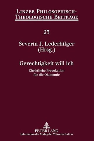 Gerechtigkeit Will Ich