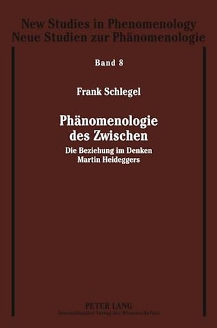 Phaenomenologie Des Zwischen