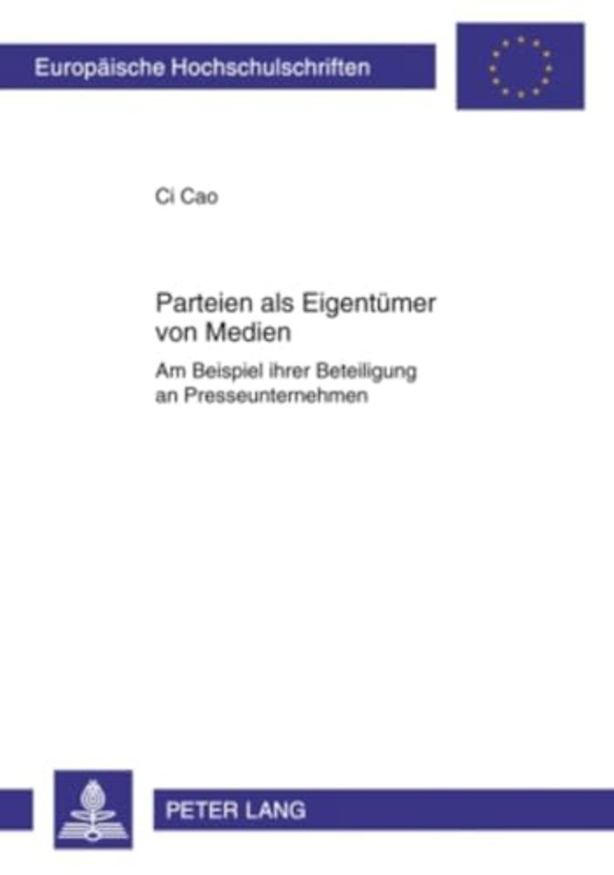 Parteien ALS Eigentuemer Von Medien