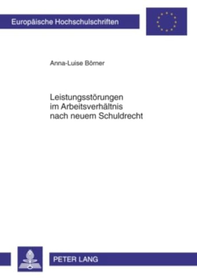 Leistungsstoerungen Im Arbeitsverhaeltnis Nach Neuem Schuldrecht