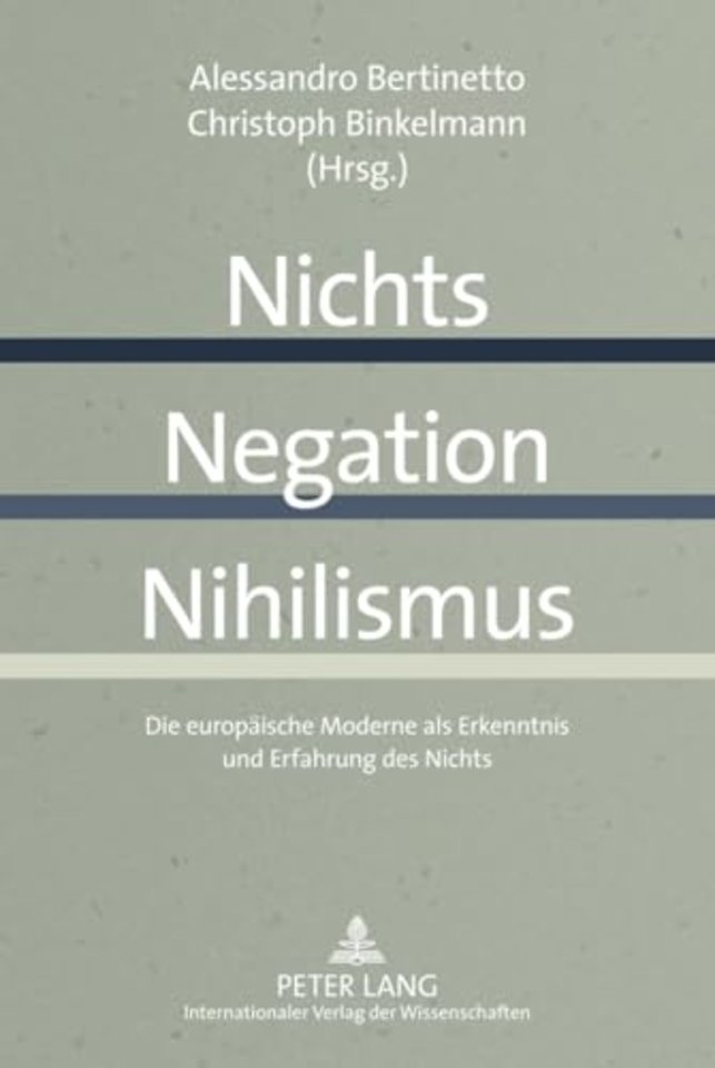 Nichts - Negation - Nihilismus