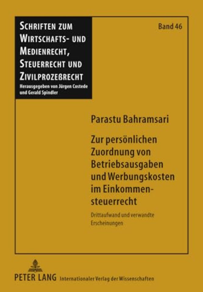Zur Persoenlichen Zuordnung Von Betriebsausgaben Und Werbungskosten Im Einkommensteuerrecht