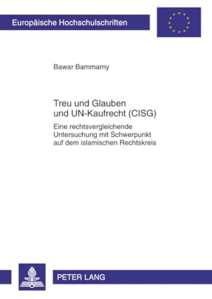 Treu Und Glauben Und Un-Kaufrecht (Cisg)