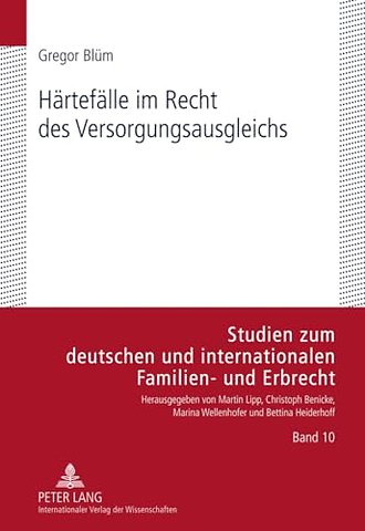 Haertefaelle Im Recht Des Versorgungsausgleichs