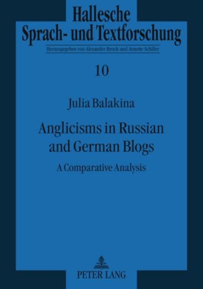 Anglicisms in Russian and German Blogs