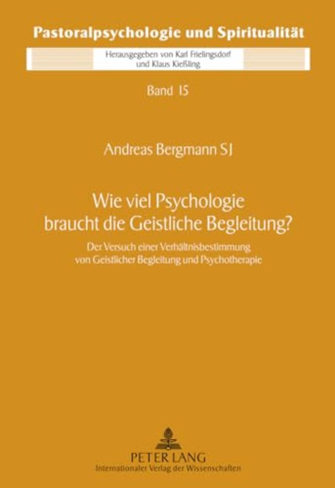 Wie Viel Psychologie Braucht Die Geistliche Begleitung?