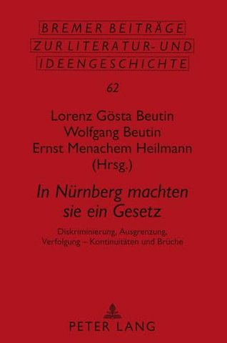 In Nuernberg Machten Sie Ein Gesetz