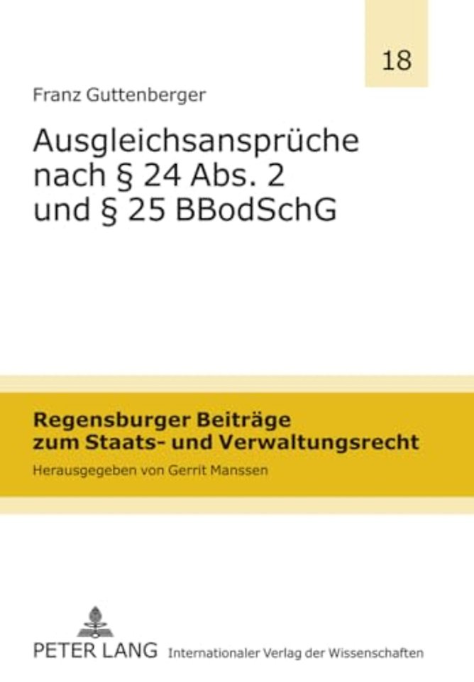 Ausgleichsansprueche Nach § 24 Abs. 2 Und § 25 Bbodschg