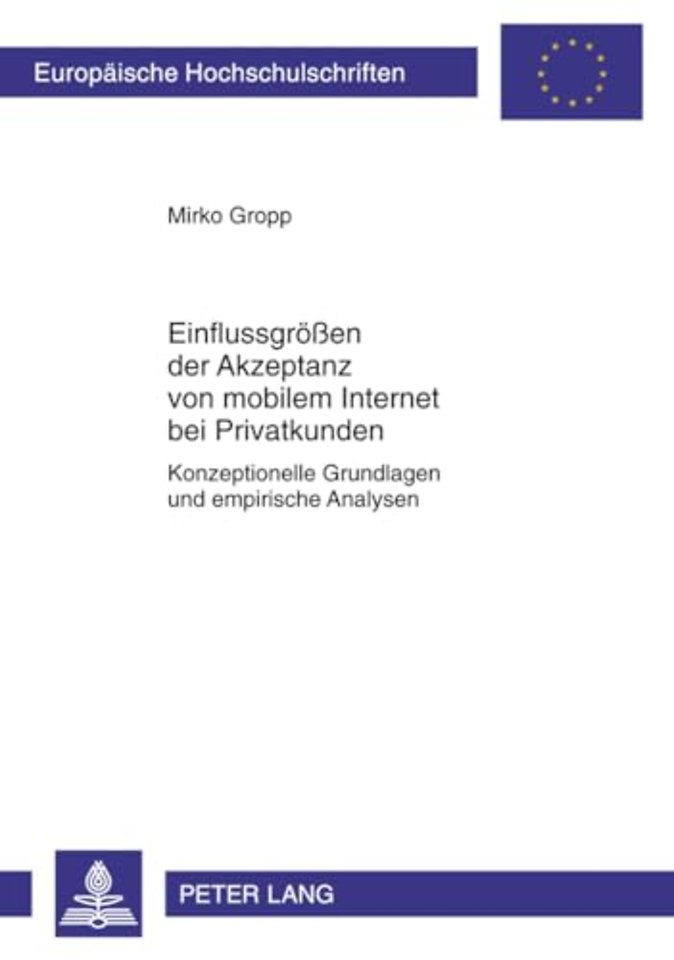 Einflussgroeßen Der Akzeptanz Von Mobilem Internet Bei Privatkunden