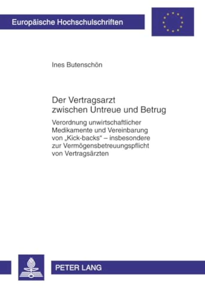 Der Vertragsarzt Zwischen Untreue Und Betrug