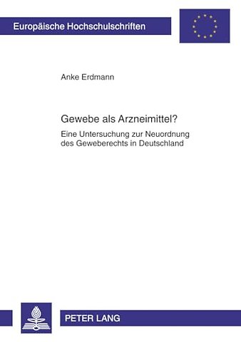 Gewebe ALS Arzneimittel?