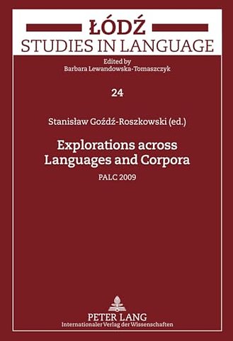 Explorations across Languages and Corpora