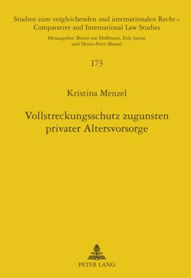 Vollstreckungsschutz Zugunsten Privater Altersvorsorge