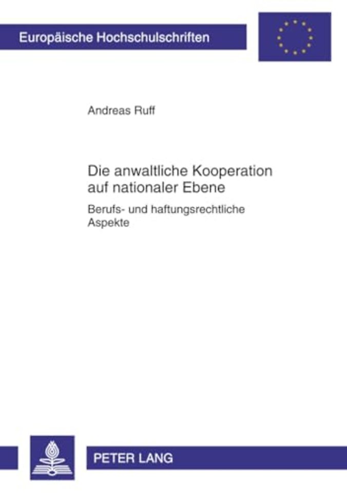 Die Anwaltliche Kooperation Auf Nationaler Ebene