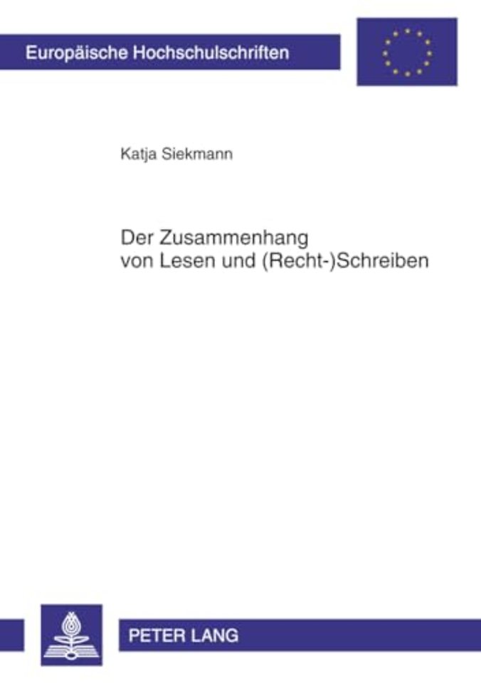 Der Zusammenhang Von Lesen Und (Recht-)Schreiben