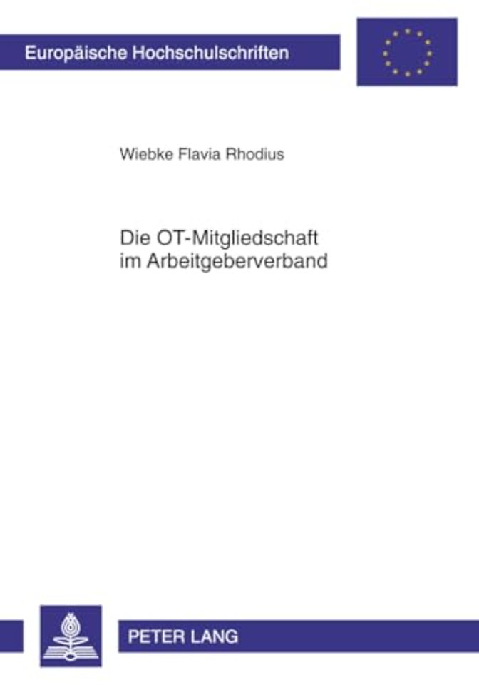 Die Ot-Mitgliedschaft Im Arbeitgeberverband