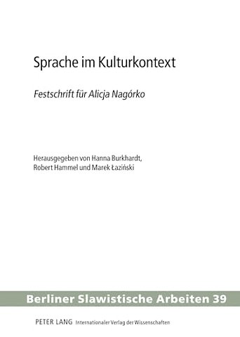 Sprache Im Kulturkontext