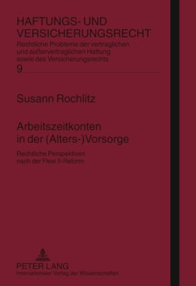 Arbeitszeitkonten in Der (Alters-)Vorsorge