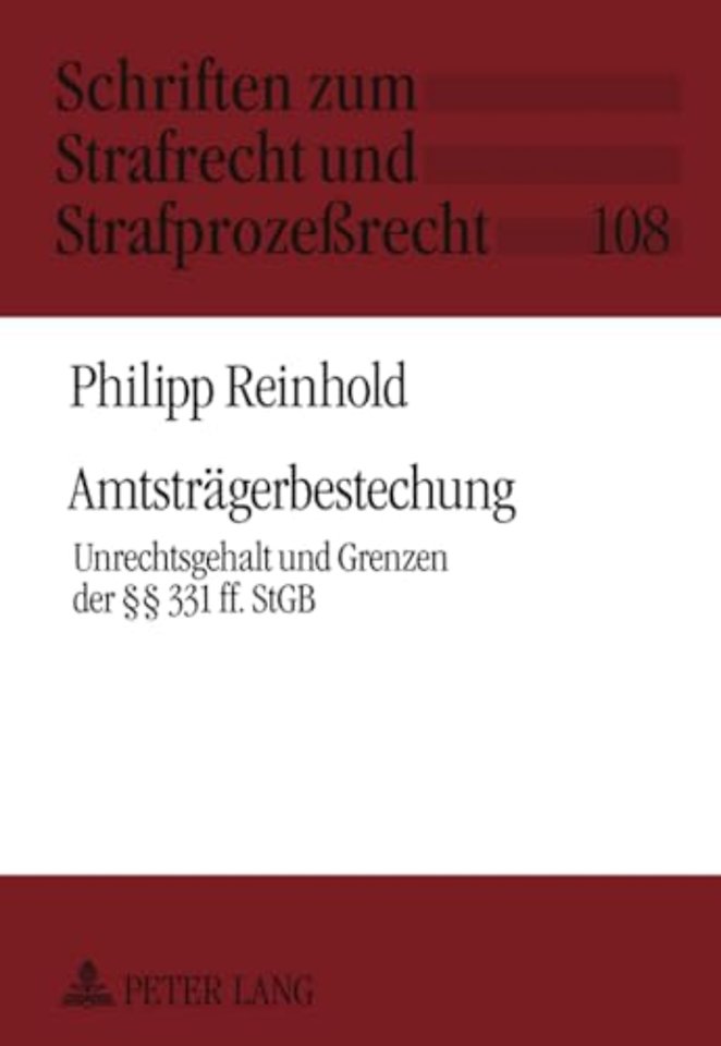 Amtstraegerbestechung