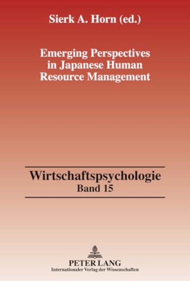 Emerging Perspectives in Japanese Human Resource Management