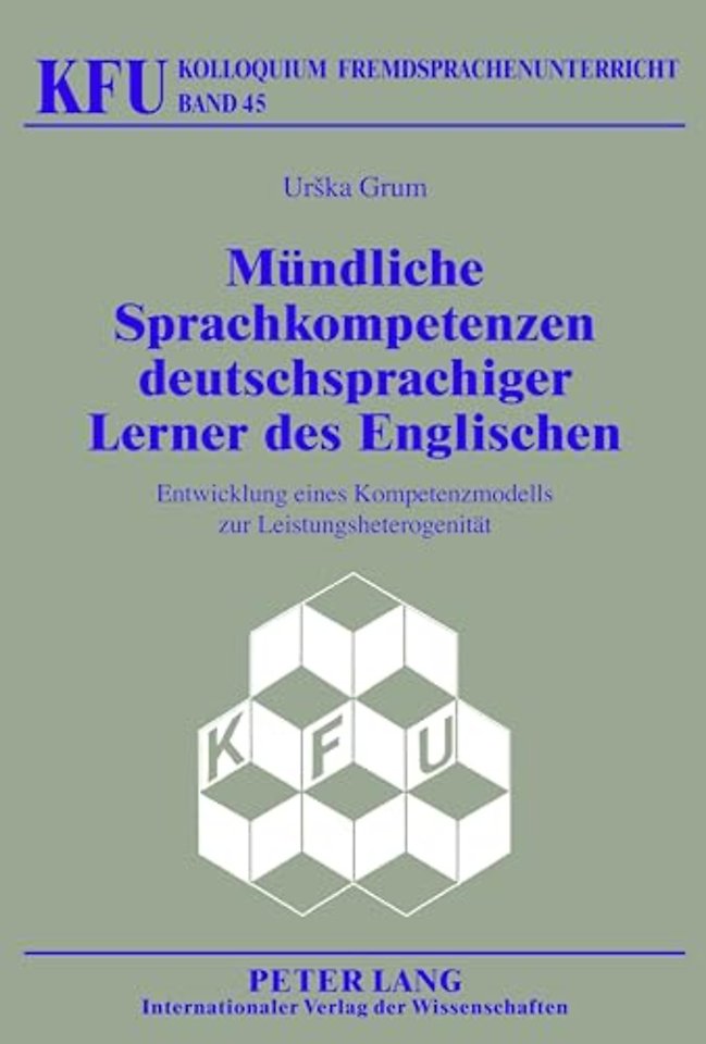 Muendliche Sprachkompetenzen Deutschsprachiger Lerner Des Englischen