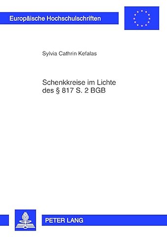 Schenkkreise Im Lichte Des § 817 S. 2 Bgb