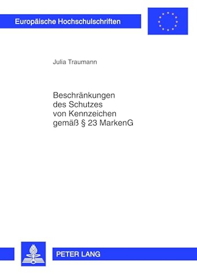 Beschraenkungen des Schutzes von Kennzeichen gemaeß § 23 MarkenG