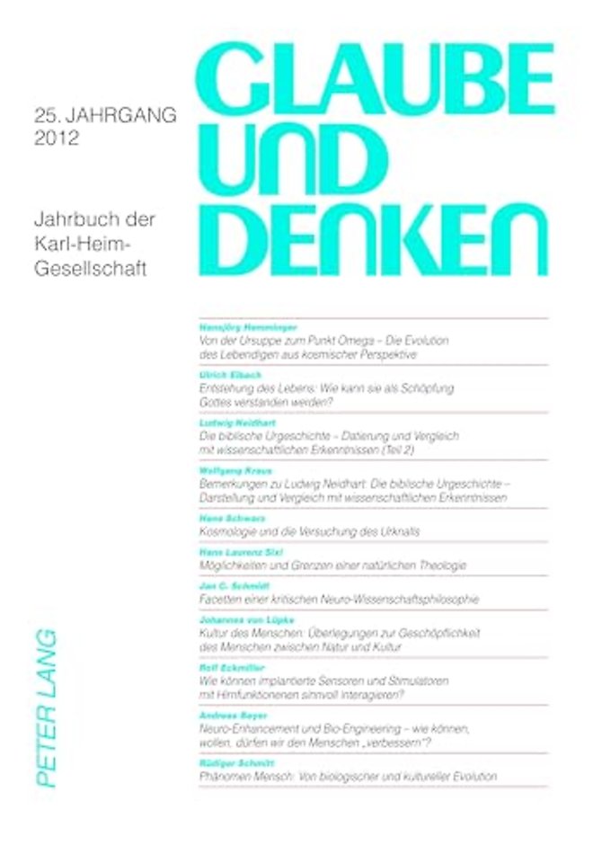 Glaube Und Denken