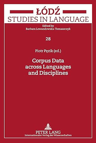 Corpus Data across Languages and Disciplines