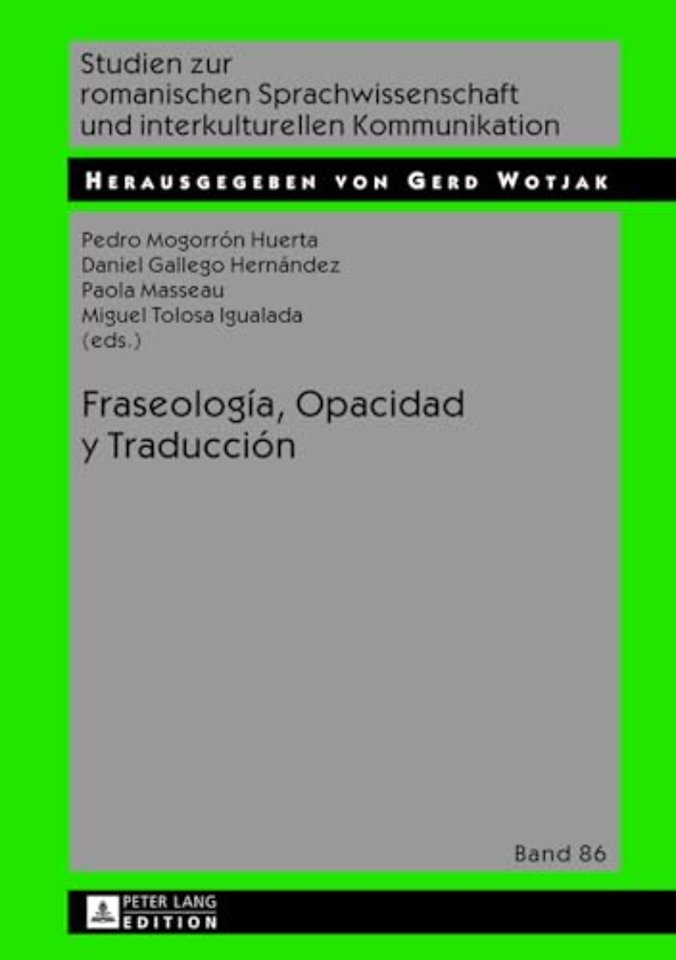 Fraseologia, Opacidad Y Traduccion