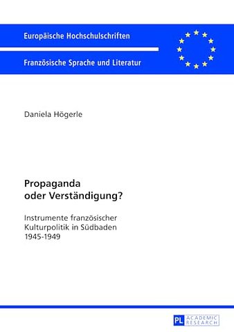 Propaganda Oder Verstaendigung?
