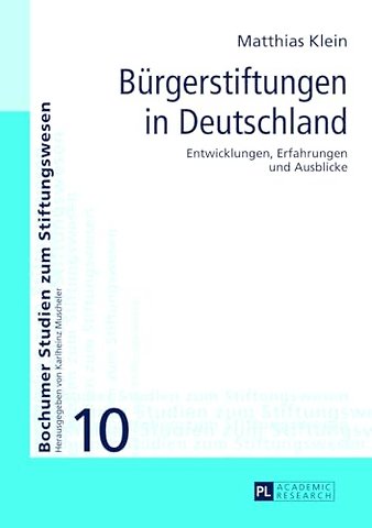 Buergerstiftungen in Deutschland