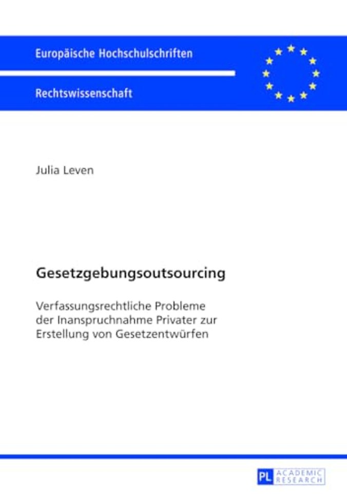 Gesetzgebungsoutsourcing
