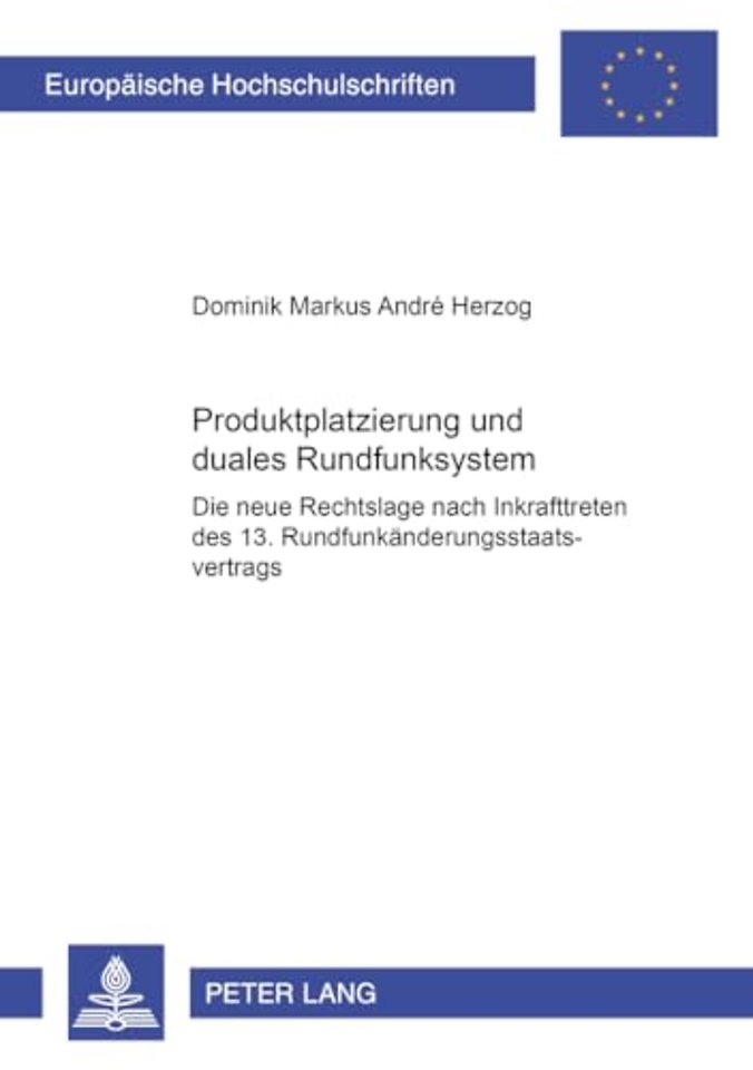 Produktplatzierung und duales Rundfunksystem