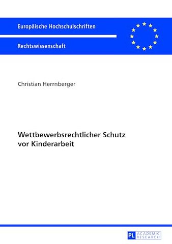 Wettbewerbsrechtlicher Schutz vor Kinderarbeit