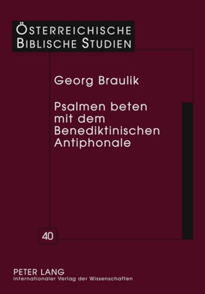 Psalmen Beten Mit Dem Benediktinischen Antiphonale