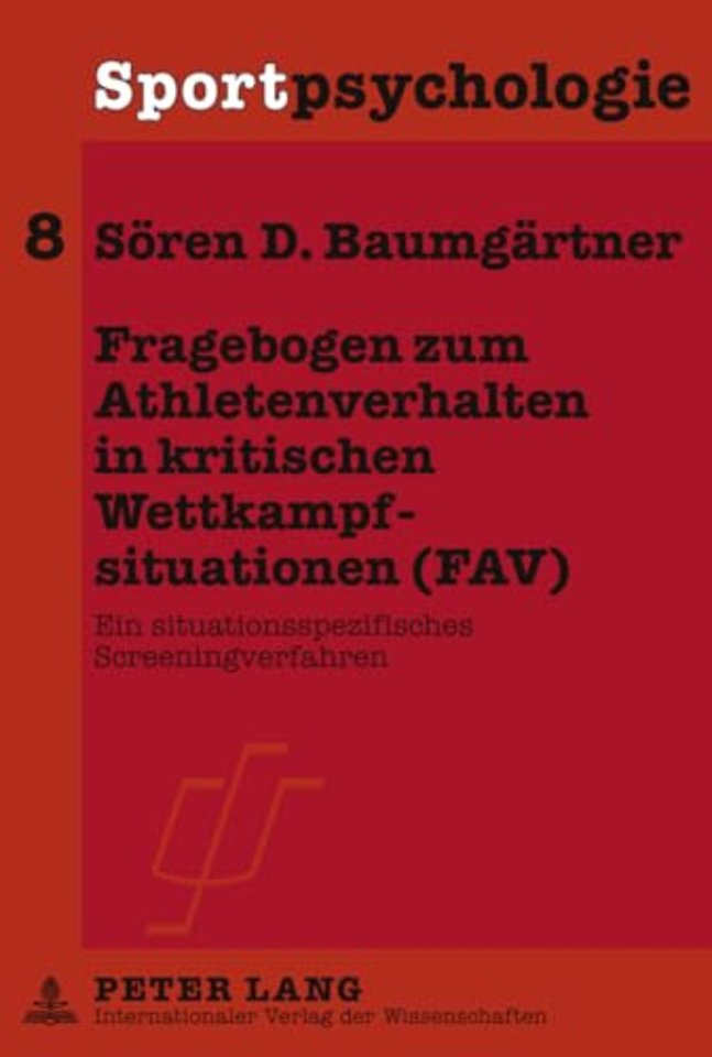 Fragebogen Zum Athletenverhalten in Kritischen Wettkampfsituationen (Fav)
