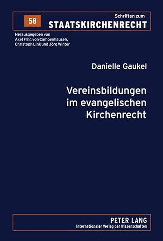 Vereinsbildungen Im Evangelischen Kirchenrecht