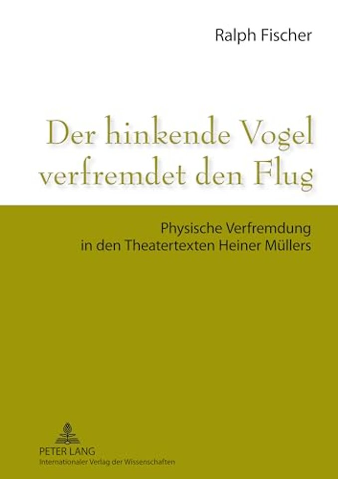 Der Hinkende Vogel Verfremdet Den Flug