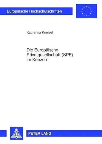 Die Europaeische Privatgesellschaft (Spe) Im Konzern