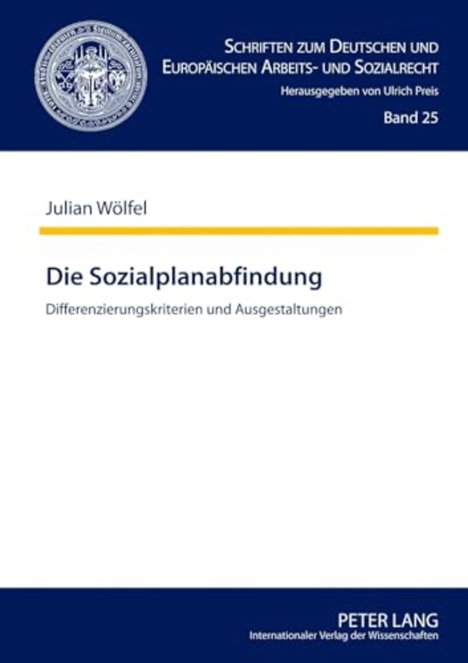 Die Sozialplanabfindung