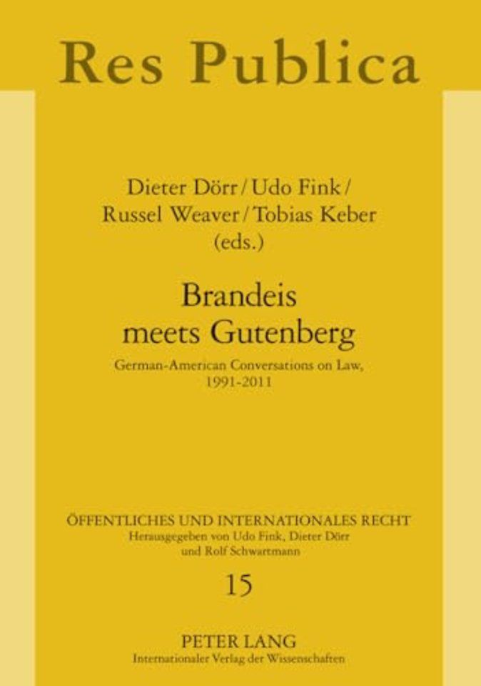 Brandeis meets Gutenberg