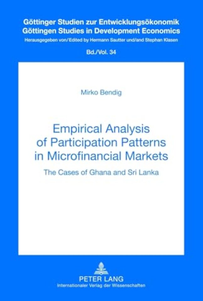 Empirical Analysis of Participation Patterns in Microfinancial Markets