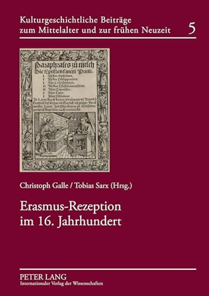 Erasmus-Rezeption Im 16. Jahrhundert