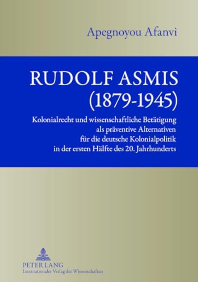 Rudolf Asmis (1879-1945)