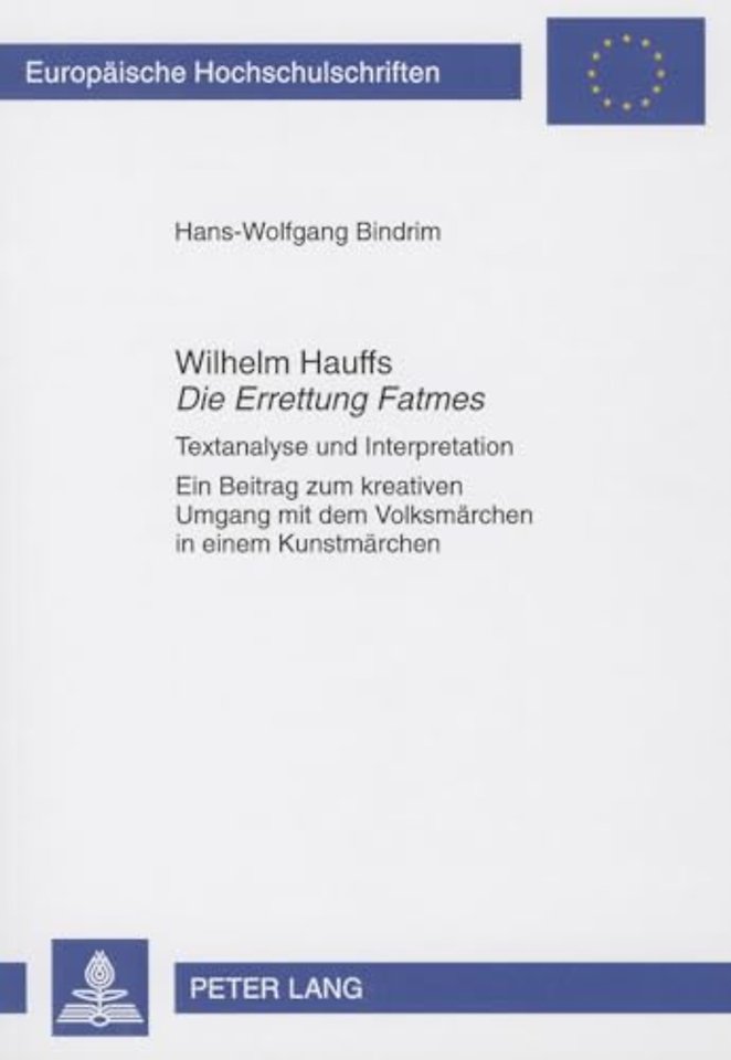 Wilhelm Hauffs Die Errettung Fatmes