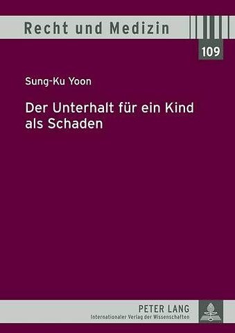 Der Unterhalt Fuer Ein Kind ALS Schaden